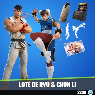 Lote de Ryu  Chun Li